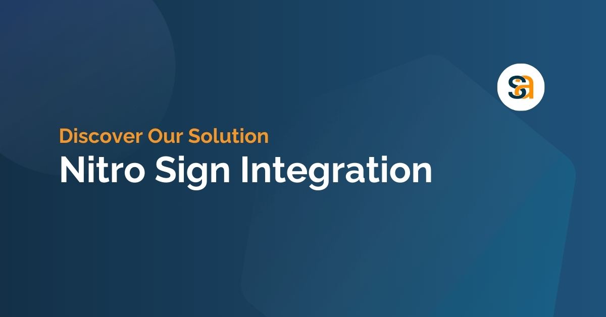 Nitro Sign Integration